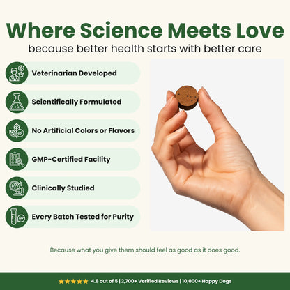 Nuzzle Club™ Probiotic Soft Chews – 7 Strains for Skin Comfort & Gut Health