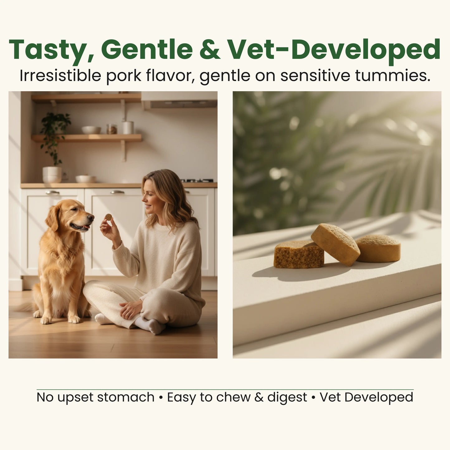 Nuzzle Club™ Probiotic Soft Chews – 7 Strains for Skin Comfort & Gut Health