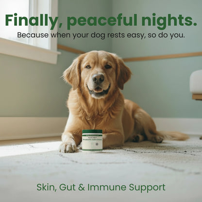 Nuzzle Club™ Probiotic Soft Chews – 7 Strains for Skin Comfort & Gut Health